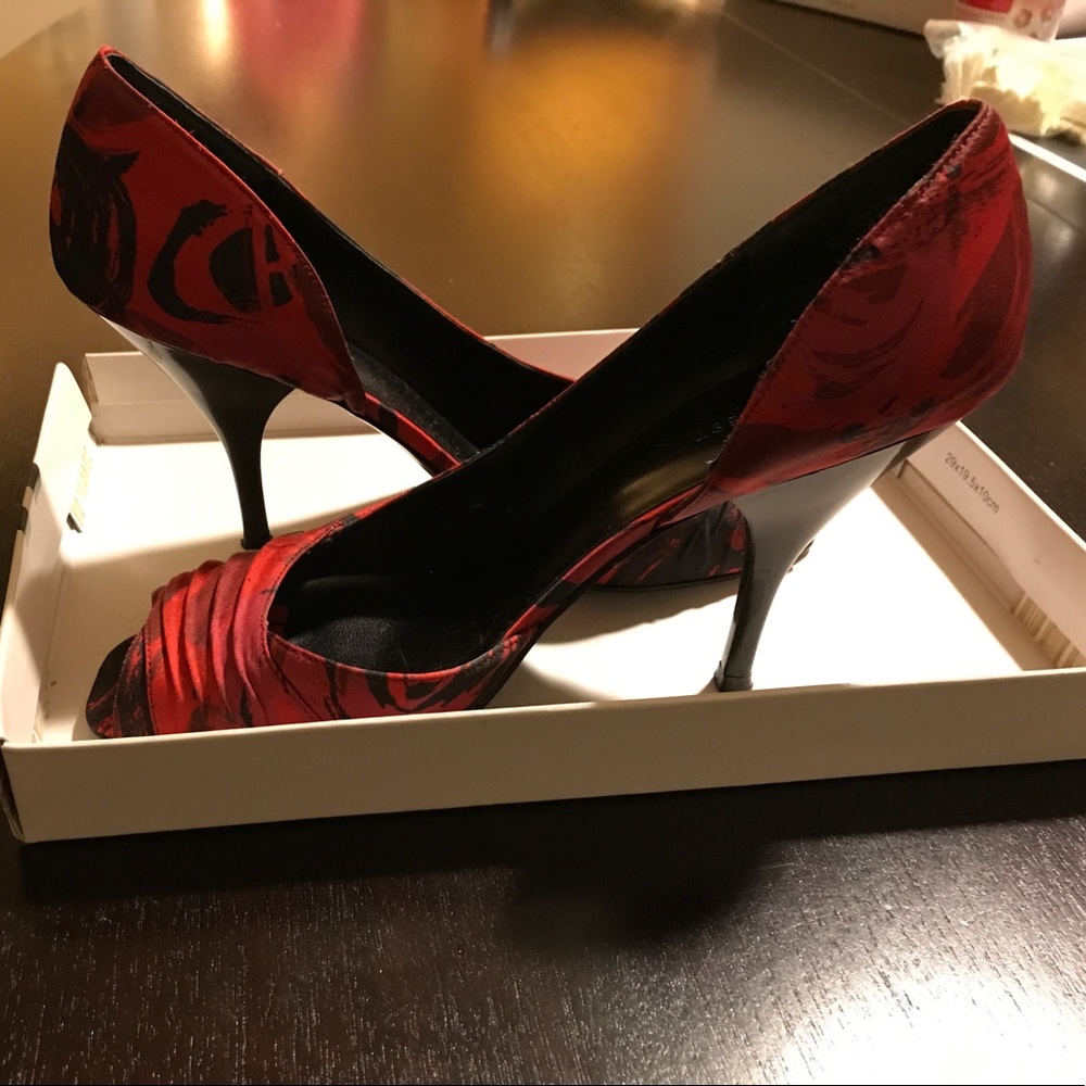 Nine West Open Toe Heels - Picture 2 of 2