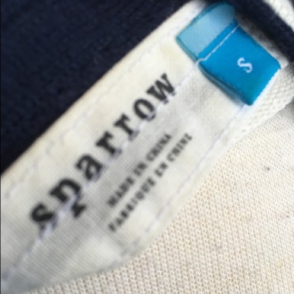 ❤️Sparrow Anthro striped and polka dots, lg sleeve - Picture 6 of 7