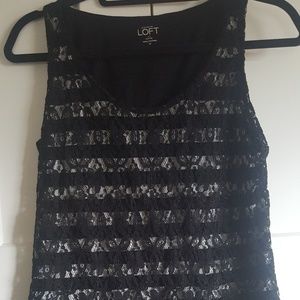 The "lacey zebra" Loft tank