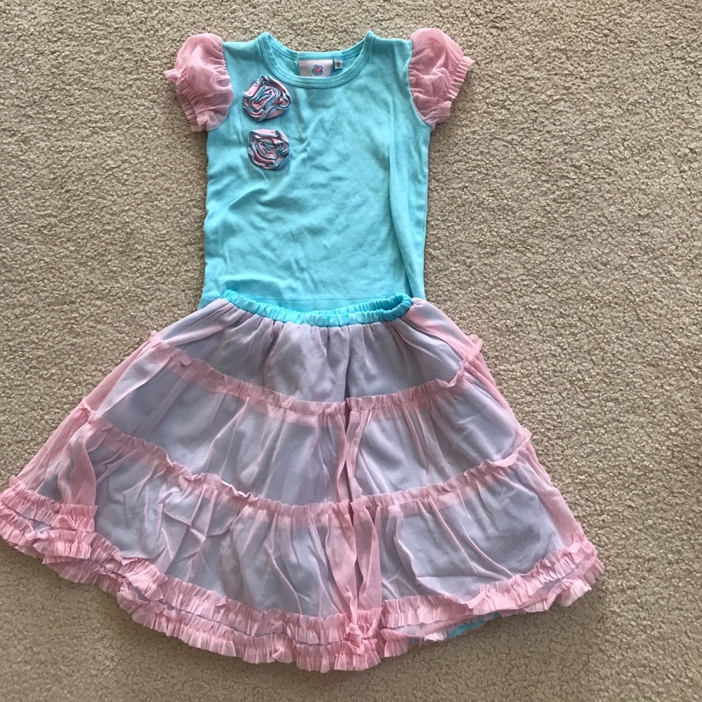 Baby Lulu shirt and tutu outfit