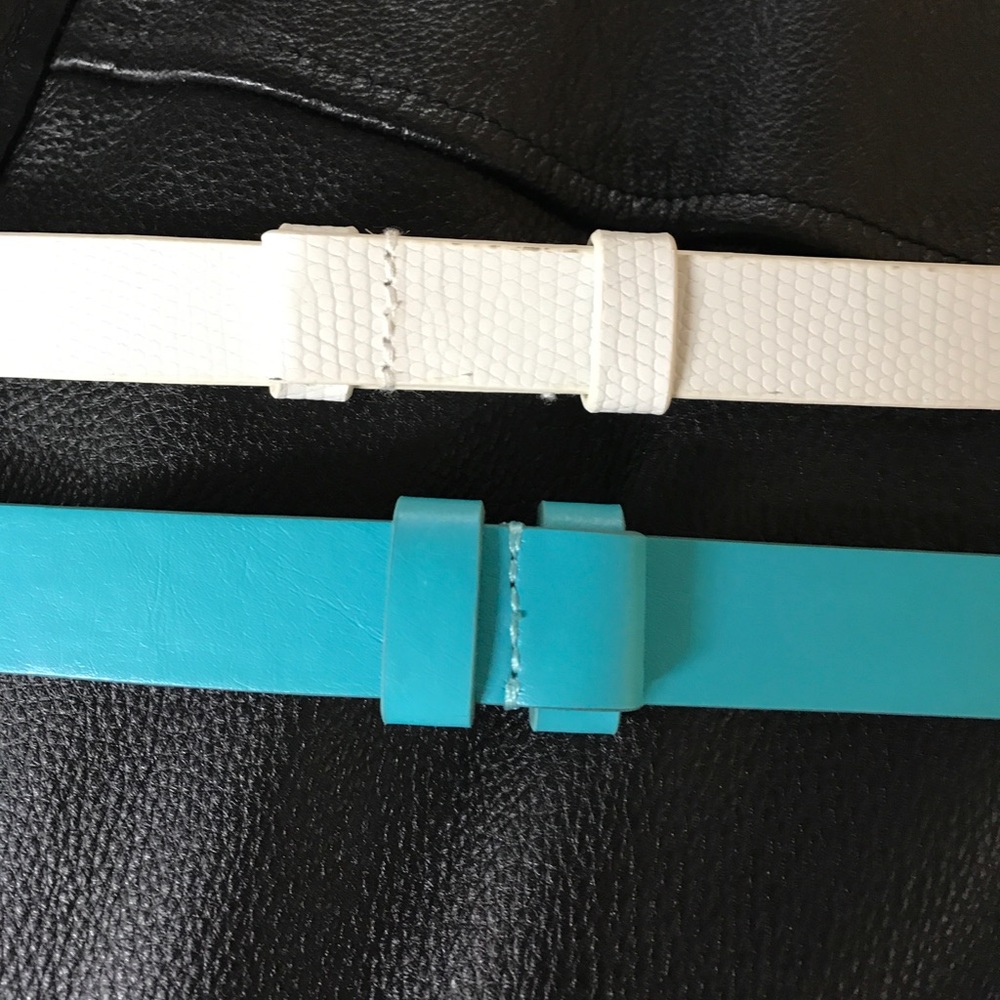 Aqua or white plus size belts 18/20W - Picture 2 of 4