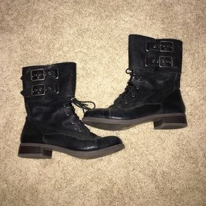 Lucky combat boots