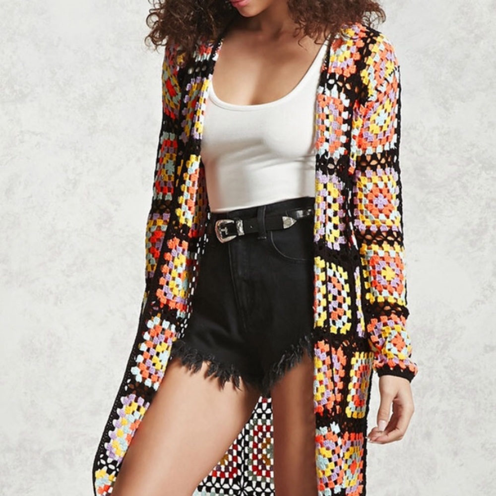 ❤️FLASH SALE❤️Boho Hippie Crochet Sweater Cardigan