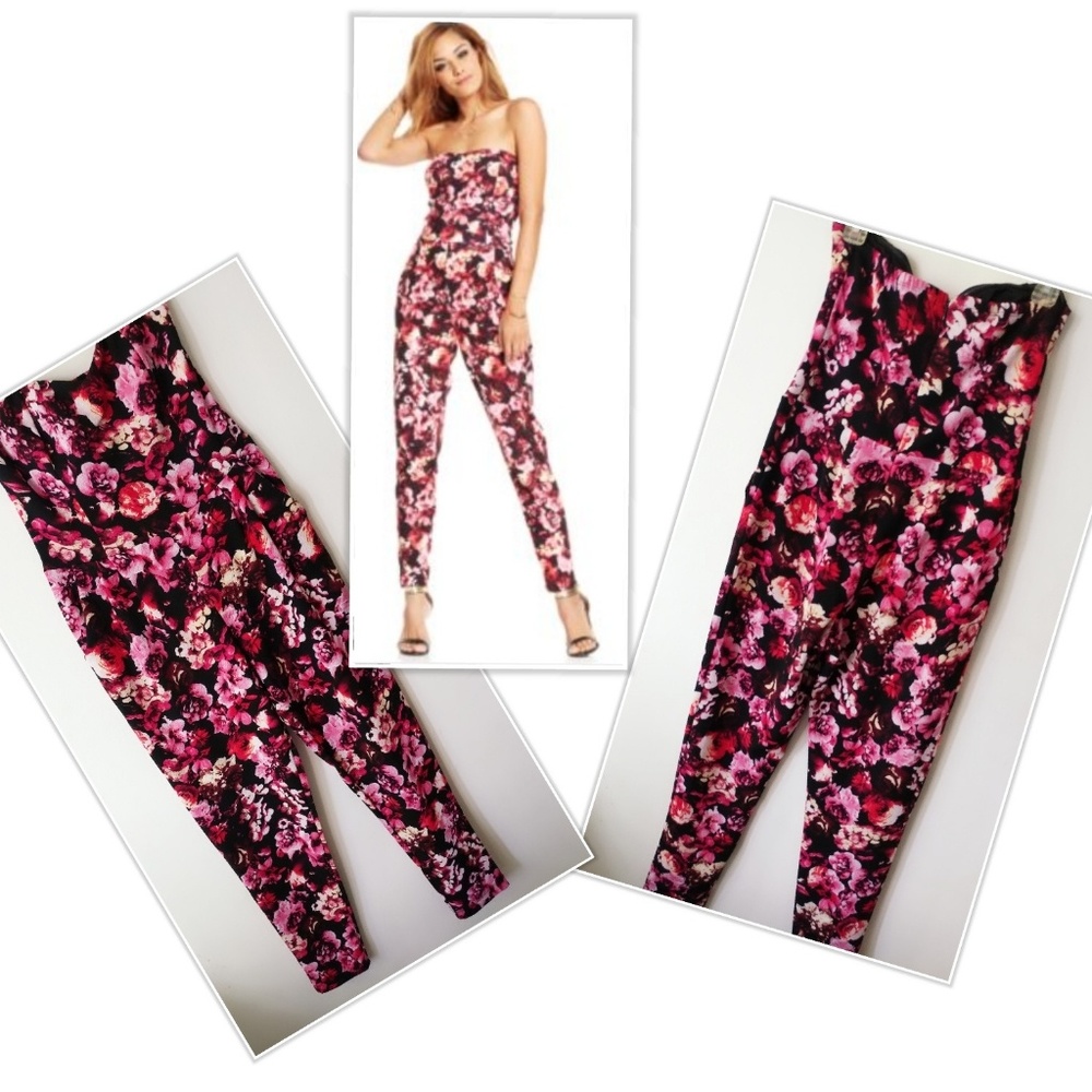 Material Girl floral Jumpsuit