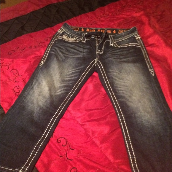 Rock Revival Clover Capri - Picture 3 of 5