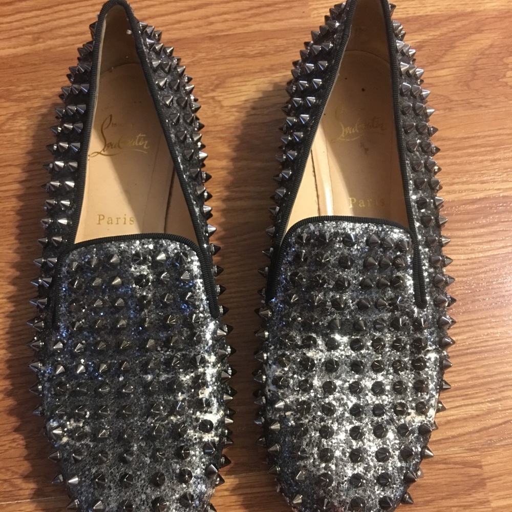 Louis Vuitton spiked loafers