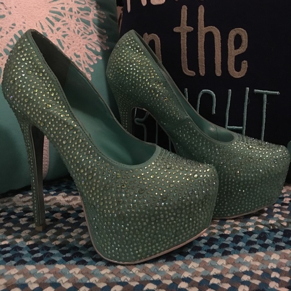 ALBA rhinestone heels - Picture 4 of 5