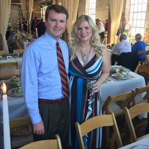 Gorgeous Loft Skyline Wrap Dress