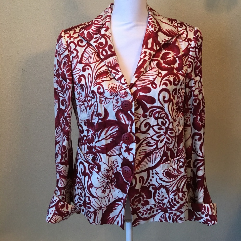 Lafayette 148 Silk Blend Jacket