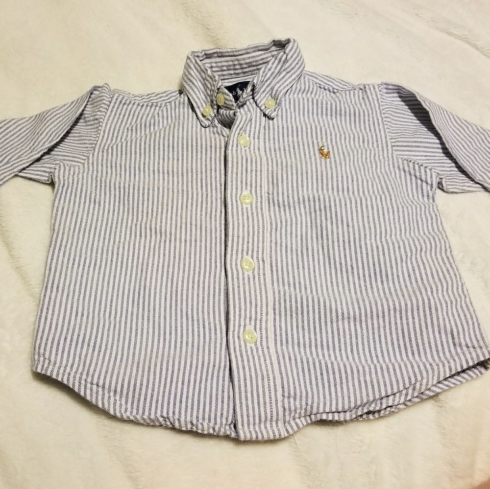 Ralph Lauren button up 12-18 months