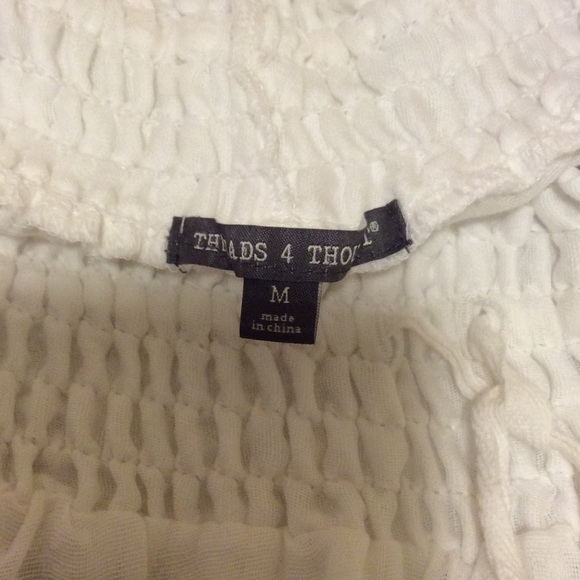 Threads 4 Thought pants -size M -green & white - Picture 3 of 3