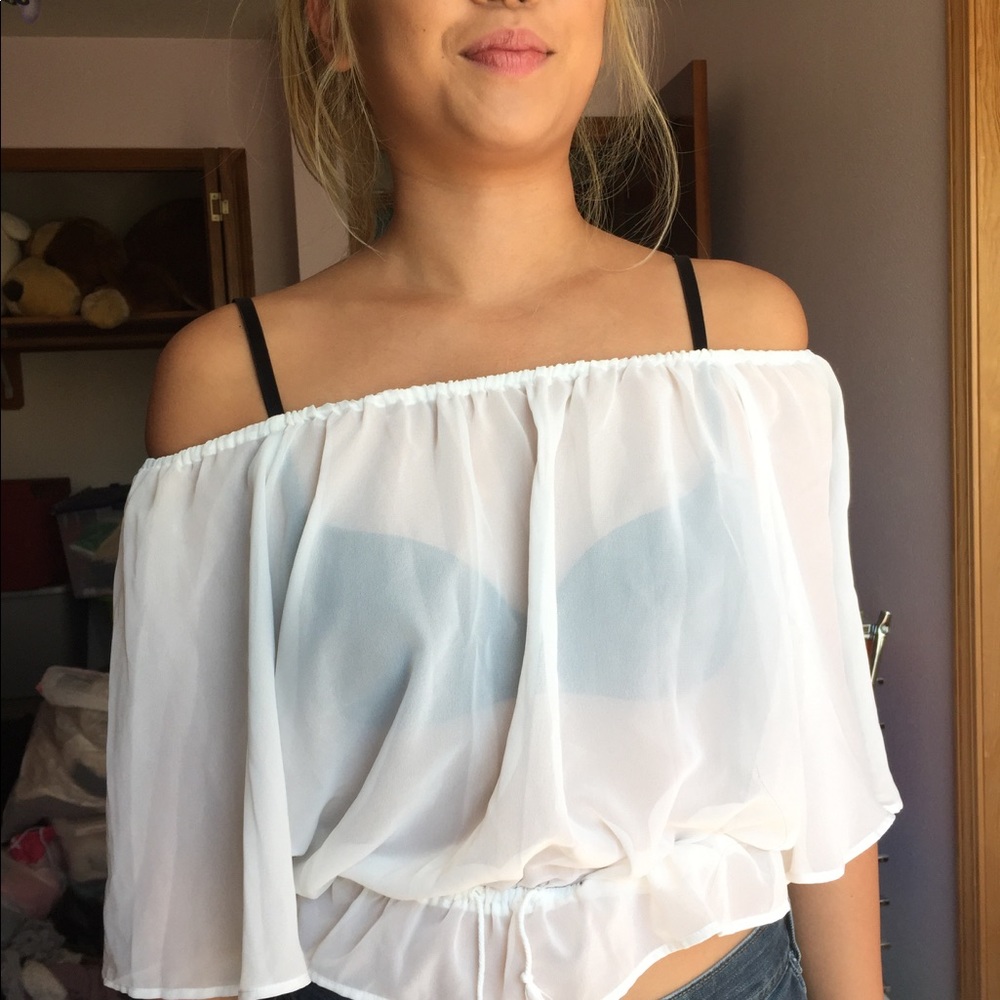 Off shoulder top