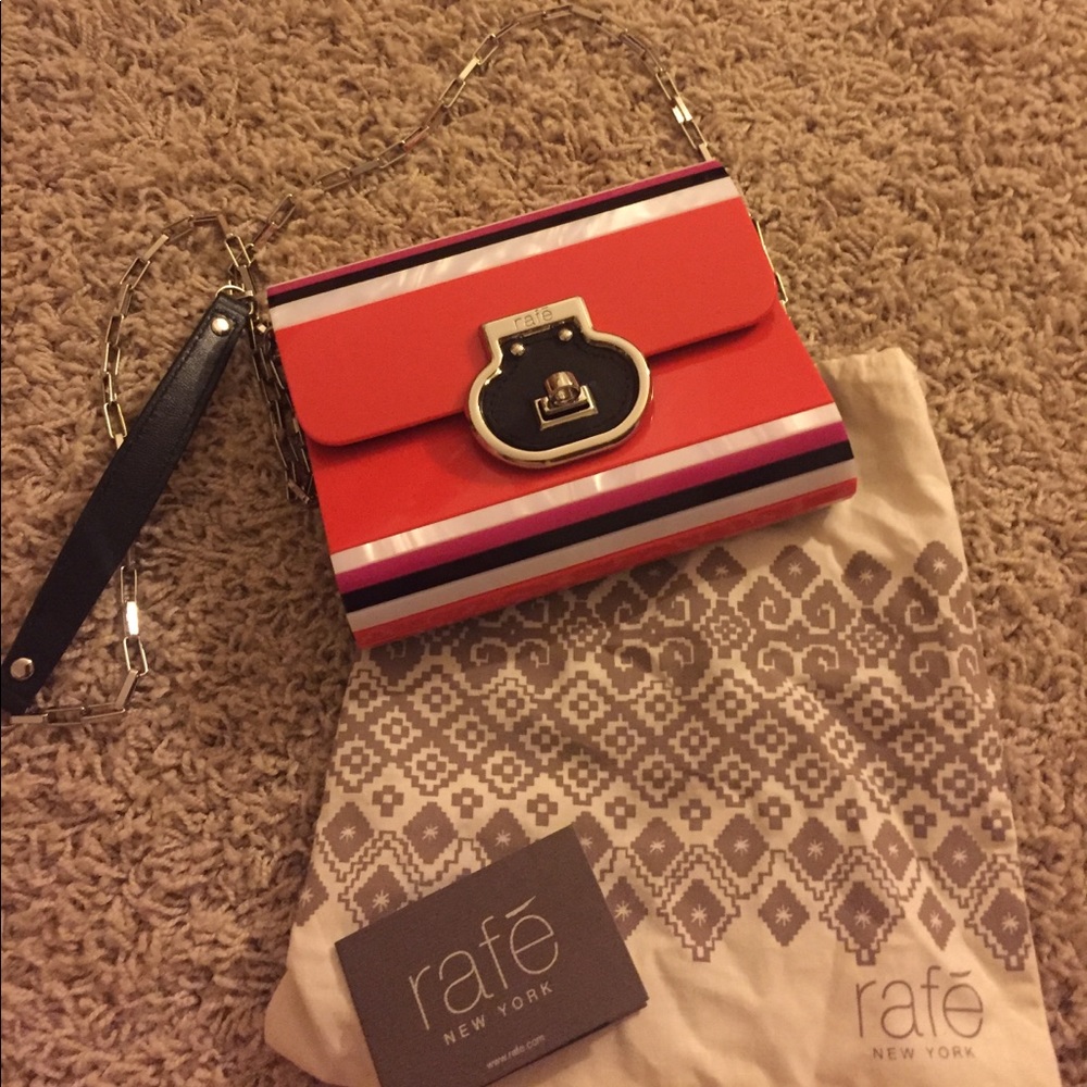 Rafe ' New York geometric clutch shoulder