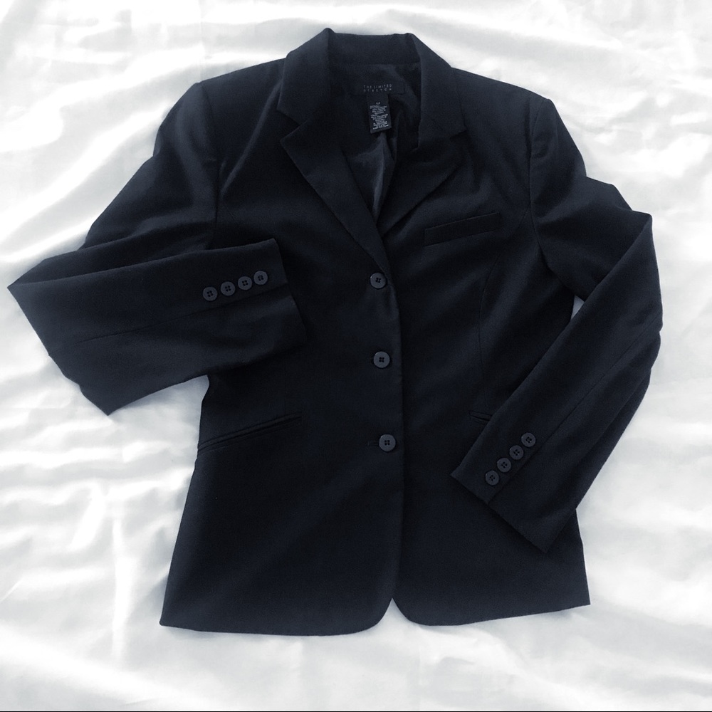 The Limited Stretch size M Black Blazer