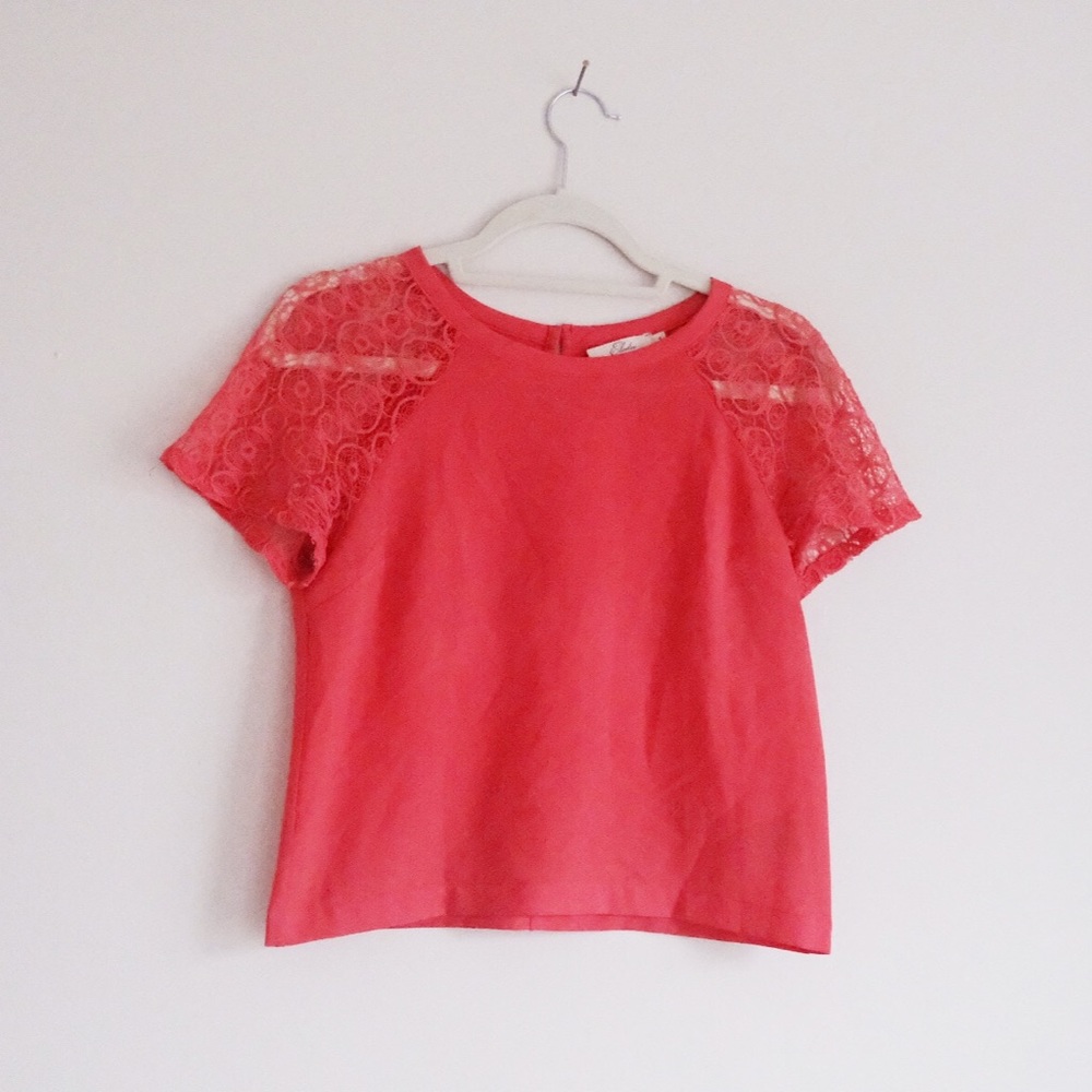Lace Sleeved Top