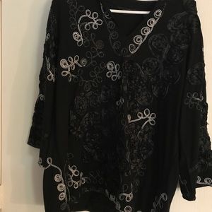 Never worn  attractive evening tunic
