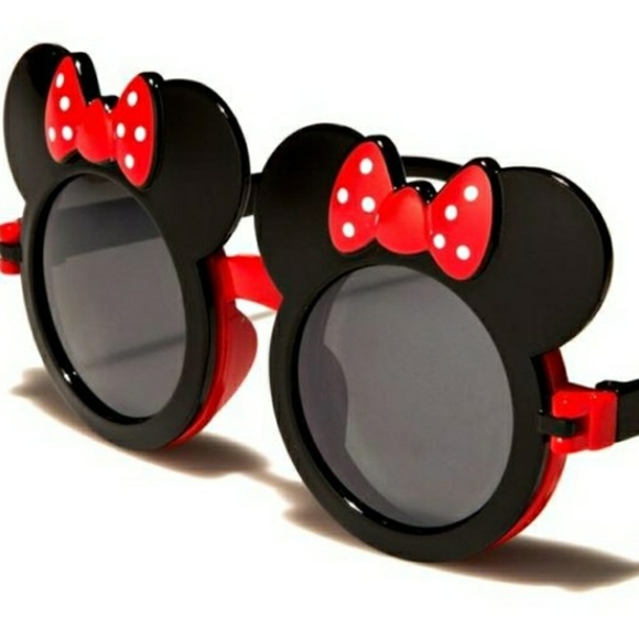 Mouse Ears Round Kids Sunglasses - Picture 1 of 2