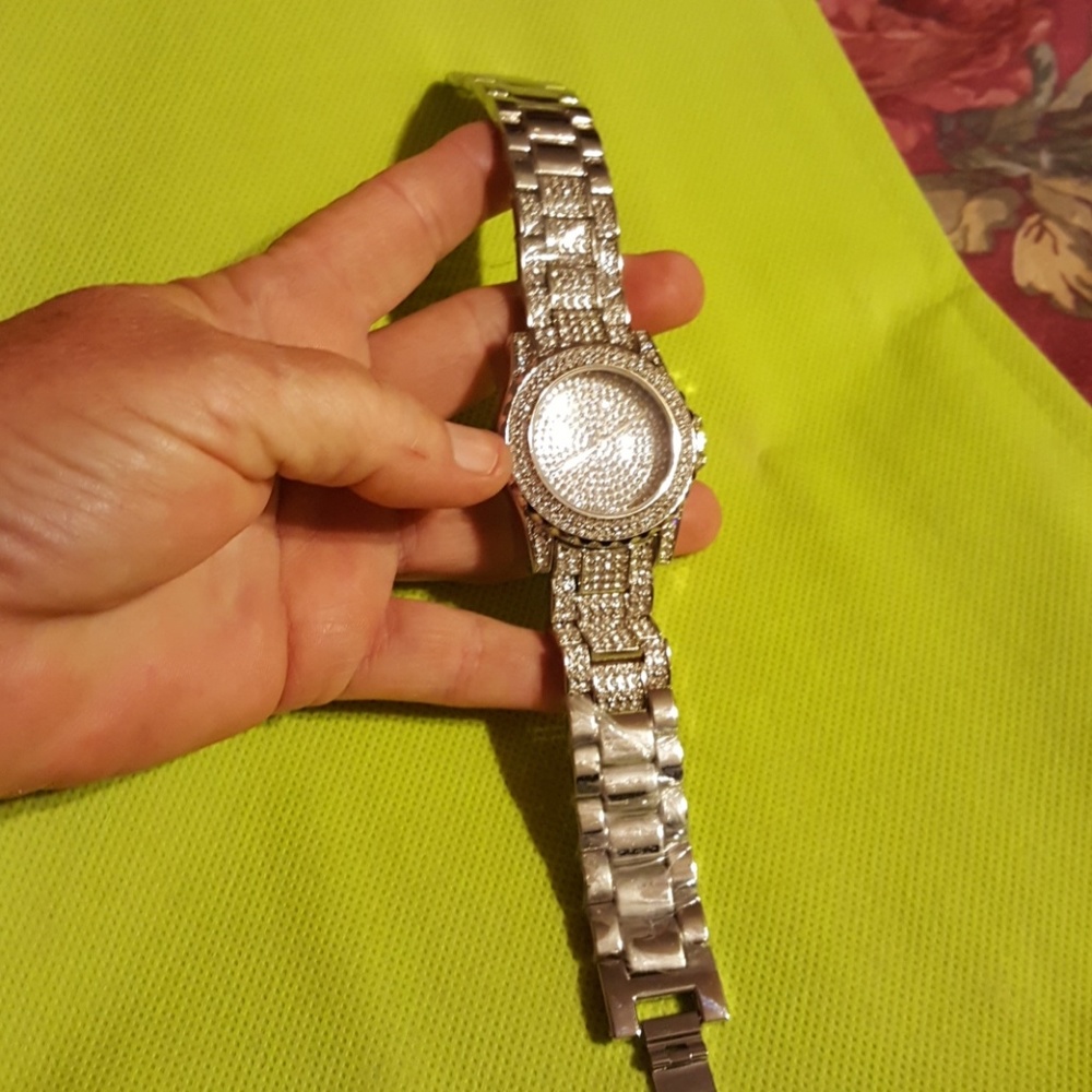 watch covered in Cz