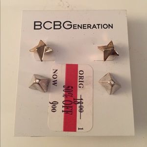 BCBG Stud Earring Set
