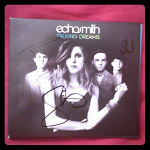Echosmith Talking Dreams signed CD case w/ CD