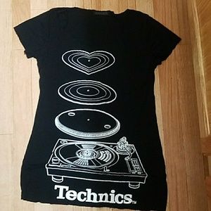 Black & White Chaser T Shirt