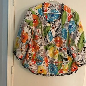 Multicolor casual jacket