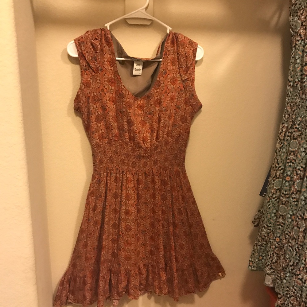 Orange dress