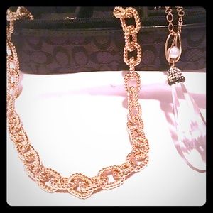 🍃MOVING⌛️Chunky Gold Chain Statement Necklace