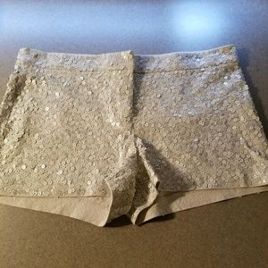 Express sequins shorts