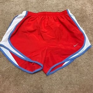 Nike shorts orange size s