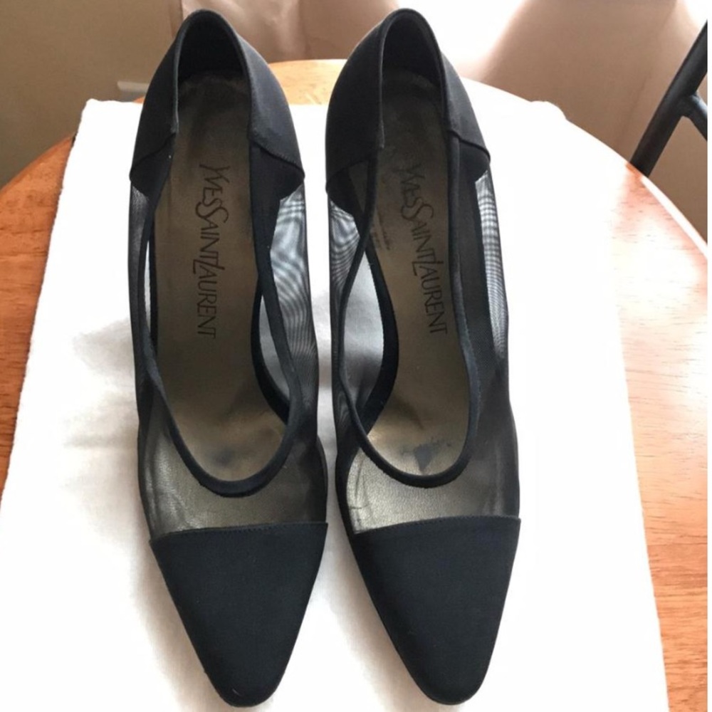 Yves Saint Laurent Black Heels 👠
