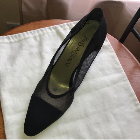 Yves Saint Laurent Black Heels 👠 - Picture 2 of 3