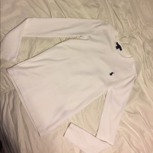 White Ralph Lauren long sleeve
