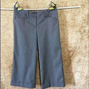 EXPRESS DESIGN STUDIO EDITOR Crop Trousers size 6
