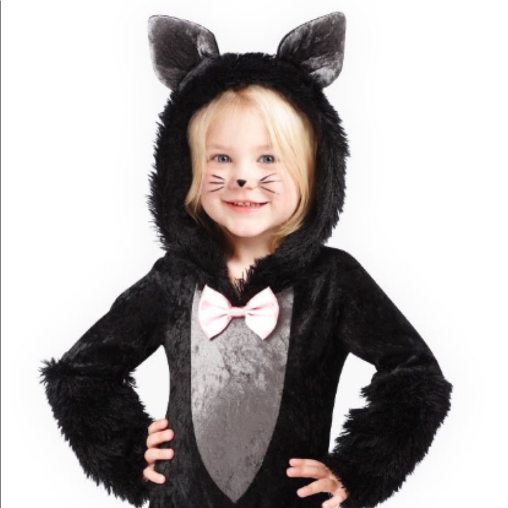 Toddler Black Cat Halloween Costume