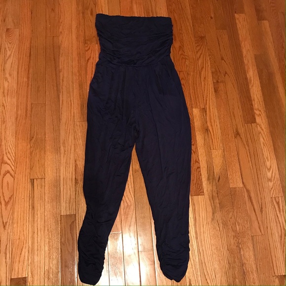 Tops - Navy blue jumpsuit/ romper new Large