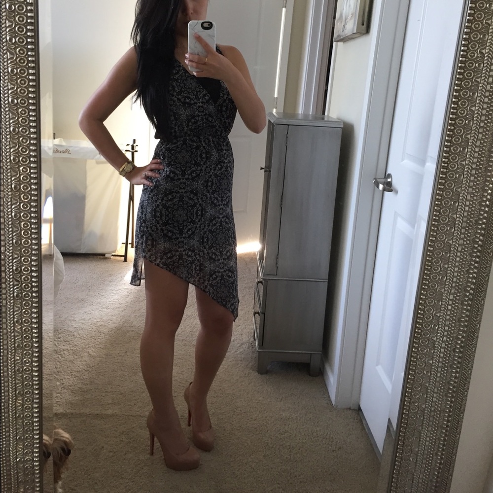 BCBGeneration asymmetrical sundress dress