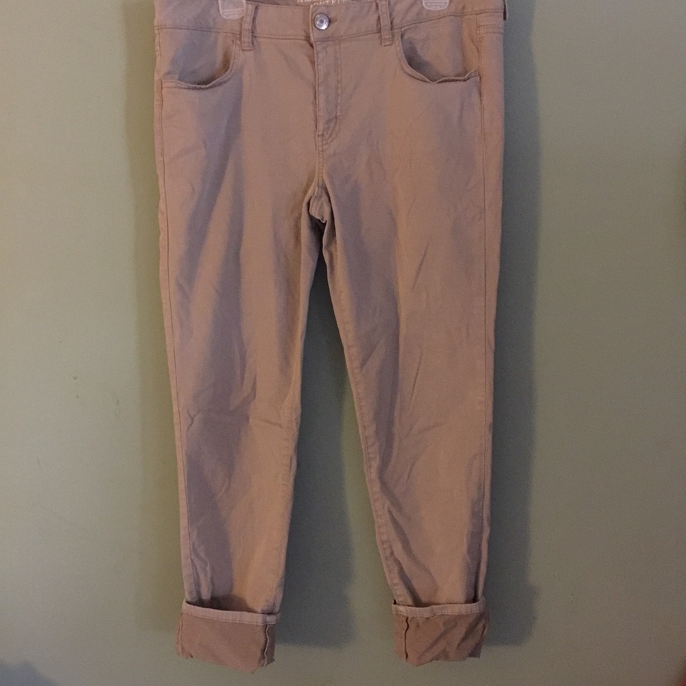 AEO Khaki Stretch Pants