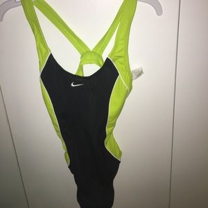 Nike Neon Racerback Swimsuit