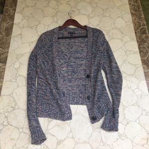 Cozy multicolor cardigan