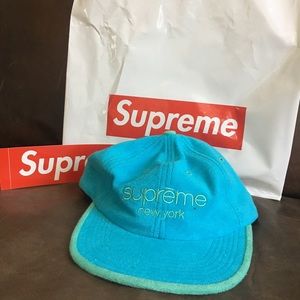 Supreme terry 6 Panel hat