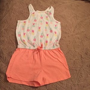 Pineapple romper