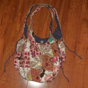 Floral side bag