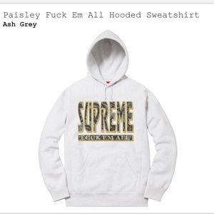 Supreme F em all Hooded Sweatshirt