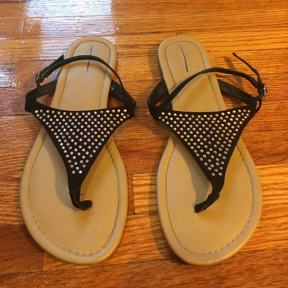 Sparkle Thong Sandals