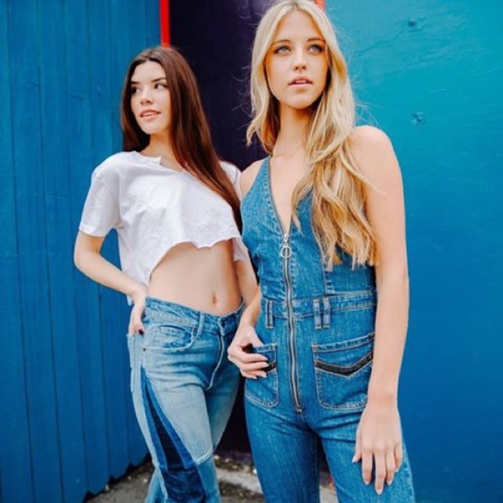 Debbie Does Disco - Revice Denim Jumpsuit NWT