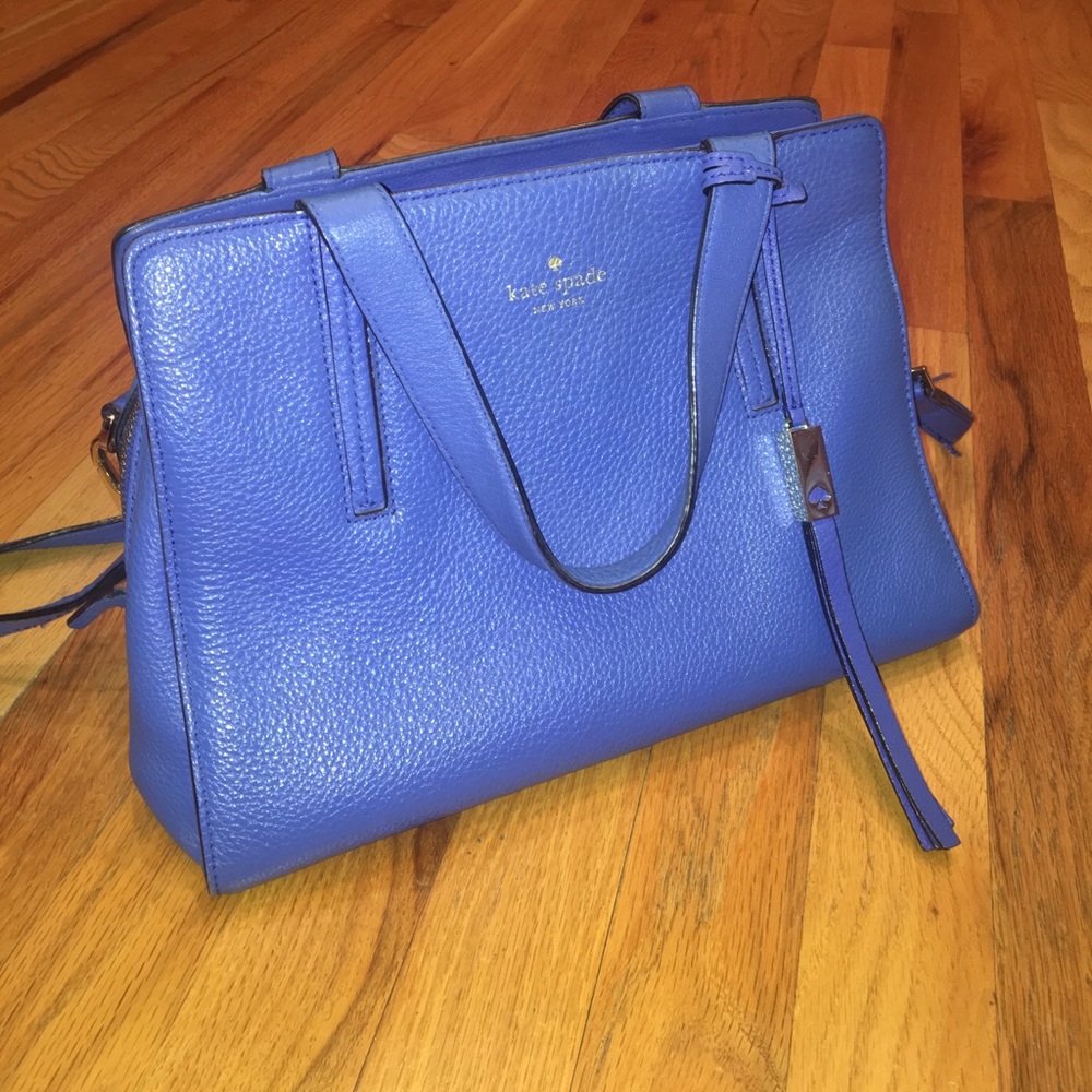 Cobalt Blue Kate Spade Crossbody Bag