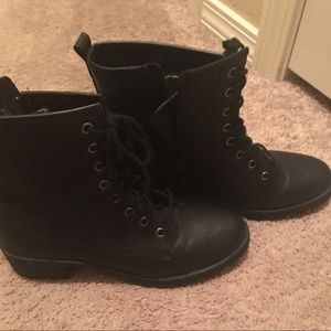 Madden Girl Combat Boots