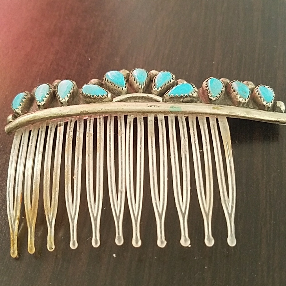 Navajo Sterling silver barret