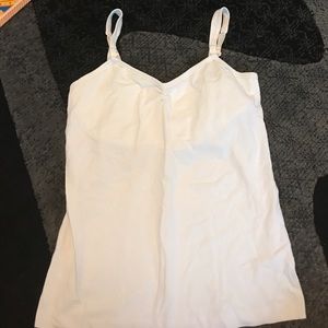 2/$20 Thyme white nursing tank top medium